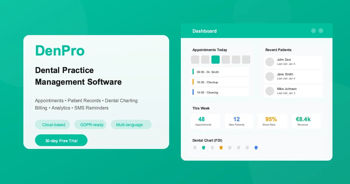 DenPro — software pro zubní ordinace